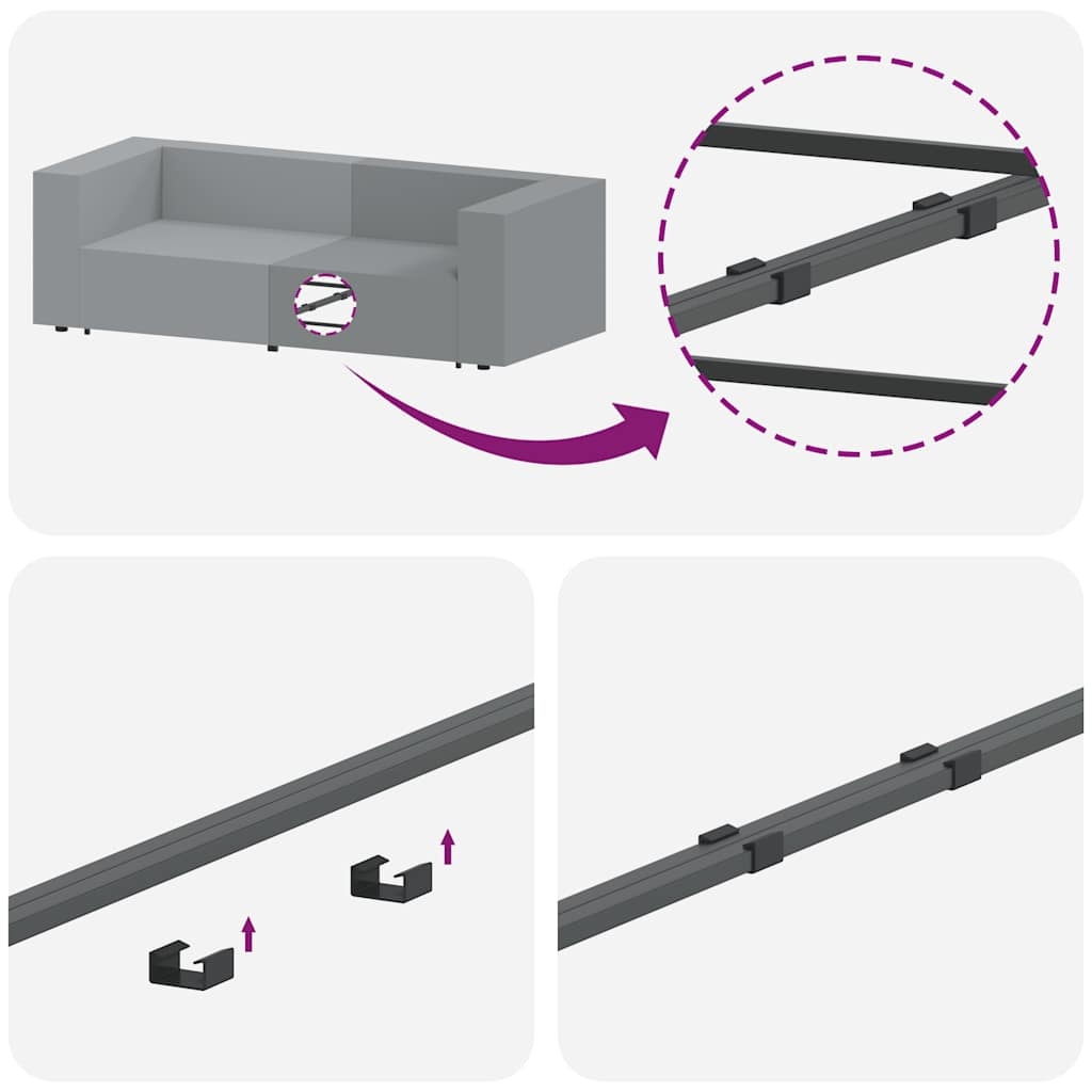 VidaXL Modulaire Bank Eindmodule Geel - 49% Korting!