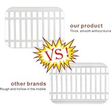 Huisdierbox, opvouwbare poort voor honden, zware plastic puppyoefenpen met deur, draagbaar, voor binnen en buiten, kleine huisdieren, omheining, puppy's, opvouwbare kooi met 4 panelen,