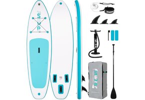 FunWater SUP-board 320cm - 35% Korting! Opblaasbaar, Beginners & Gevorderden