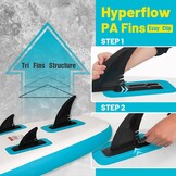 FunWater Opblaasbaar stand-up paddleboard, SUP-board, 320 cm, peddel, rugzak, 3 vinnen, pomp, lijn, SUP-board voor beginners en gevorderden