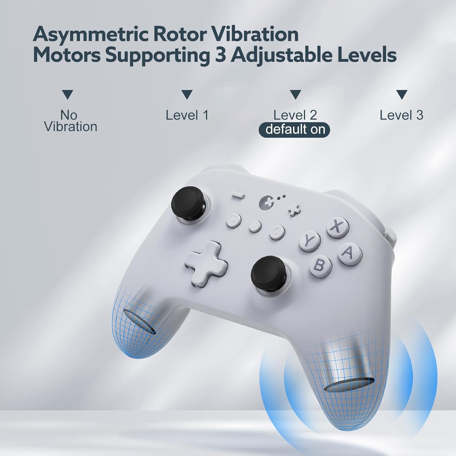 GuliKit KK3 Draadloze Controller voor Switch/Switch OLED/Steam Deck/Android/iOS, TMR-joysticks en Analoge Hall Effect-triggers, 23 Speeluren, 6-assige Gyro