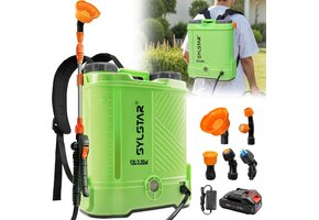 SYLSTAR Accu Rugspuit 12L - 30% Korting