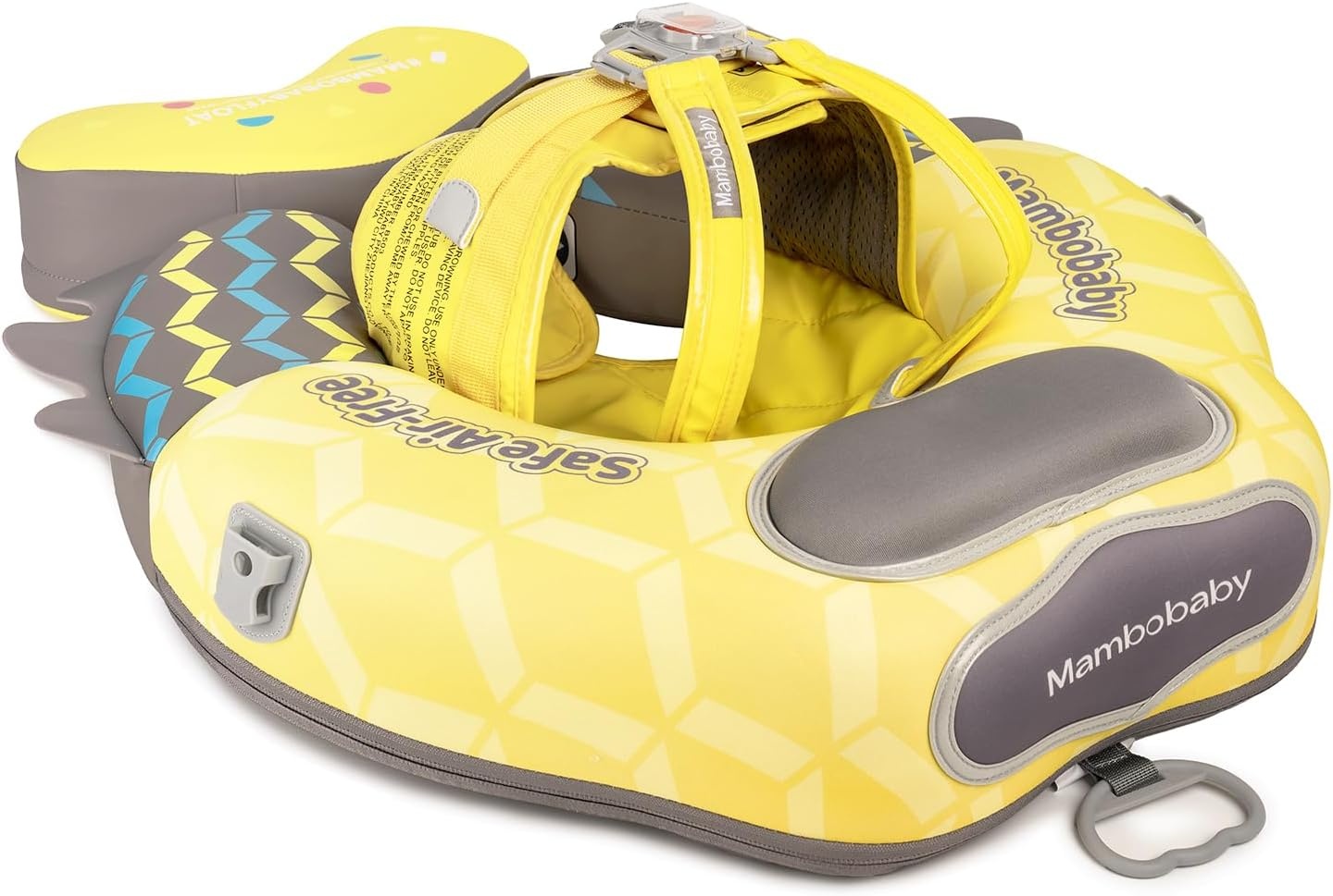 HECCEI Bouee Bebe Mambobaby Flotteur Flottant Non Gonflable pour Enfants, Bouée Bébé en Matériau Doux Idéal pour l'Apprentissage de la Natation pour Bébé de 3 à 24 Mois