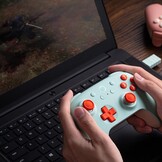 8Bitdo Ultimate 2C Draadloze Controller voor Windows PC en Android, 1000Hz Polling Rate, Hall Effect Joysticks en Hall Triggers, Herinstelbare L4/R4 Bumpers, Turbofunctie (Mint)