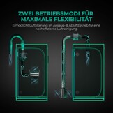 MARS HYDRO Actieve koolfilter, 150 mm, koolstoffilter, geurcontrole met Australische actieve kool, verwisselbare koolstofkern, koolstoffilter voor buisventilator, kweektent, incl. voorfilter