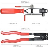 CV Joint Clamp Banderolier Tool CV Boot Clamps Pliers Hose Clamp Pliers