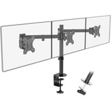 PUTORSEN Desktop PC Monitor voor 3 LED LCD schermen van 13 "-27" – Clamp Uitgerust met maximale belasting 7 kg per monitor