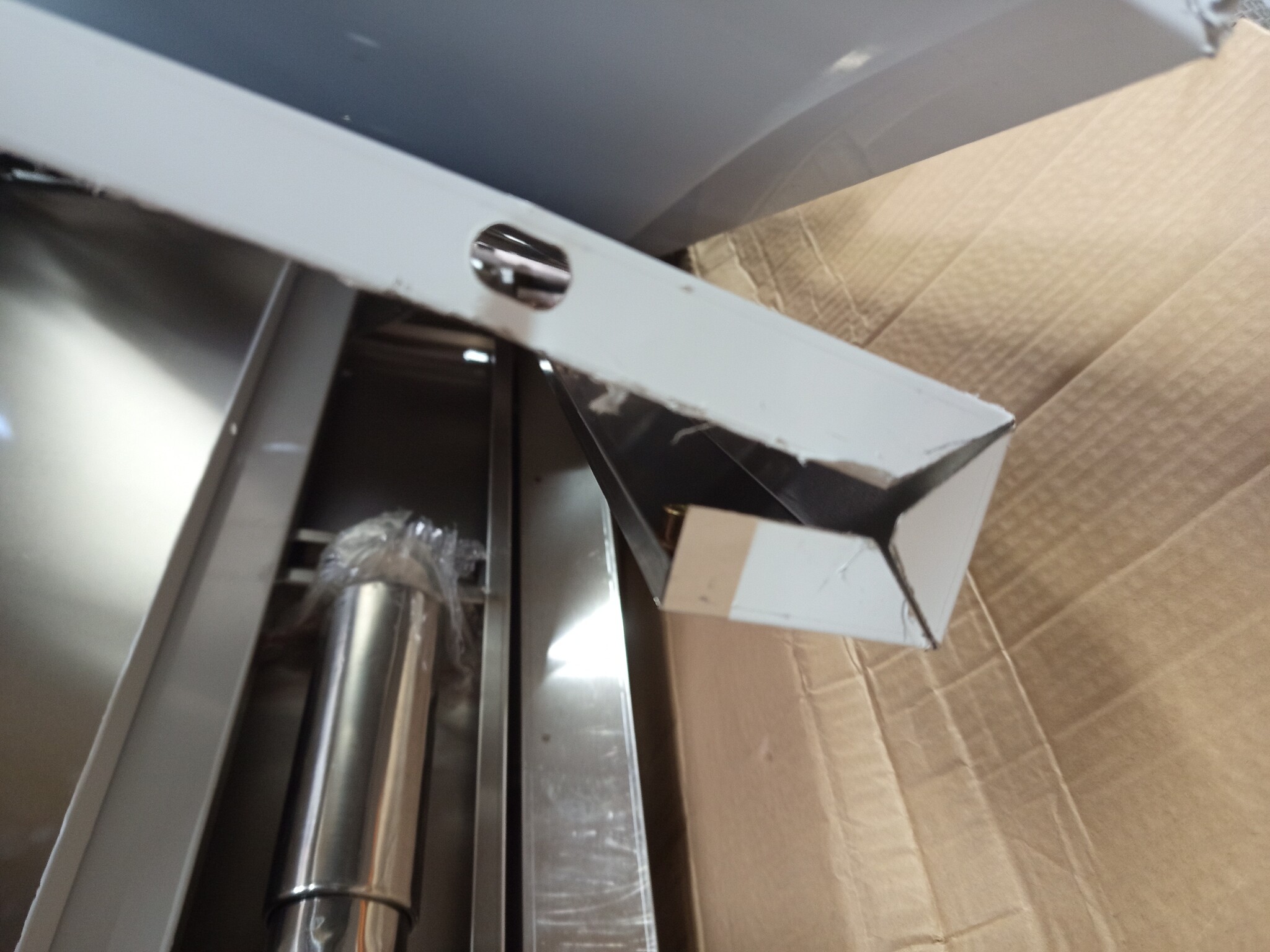 vidaXL Werktafel RVS met Schuifdeuren - 60% Korting!