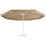 vidaXL Parasoldoek 500cm Taupe - 62% Korting!