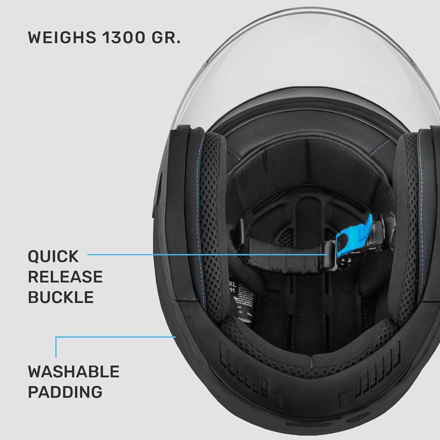Westt Jethelm Motorradhelm mit Visier und Sonnenblende, ECE 22.06 Zertifiziert, Leichter Open-Face Helm für Roller, Moped, Mofa, Chopper – Damen & Herren