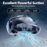 WaveRobo X1 Zwembadrobot, ingebouwde batterij met 4000 mAh, 44,4 Wh, 120 minuten duur, blauw