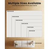 HOMFINE Vintage Rug - Living Room Rug Bedroom Rug Washable Rugs Dining Rug Short Pile Outdoor Rug Fluffy Non-Slip Carpet 240 x 340 cm Vegetable