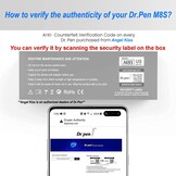 Dr. pen Ultima M8S Microneedling Pen - Professional Wireless Derma Pen with 9 Replacement Cartridges