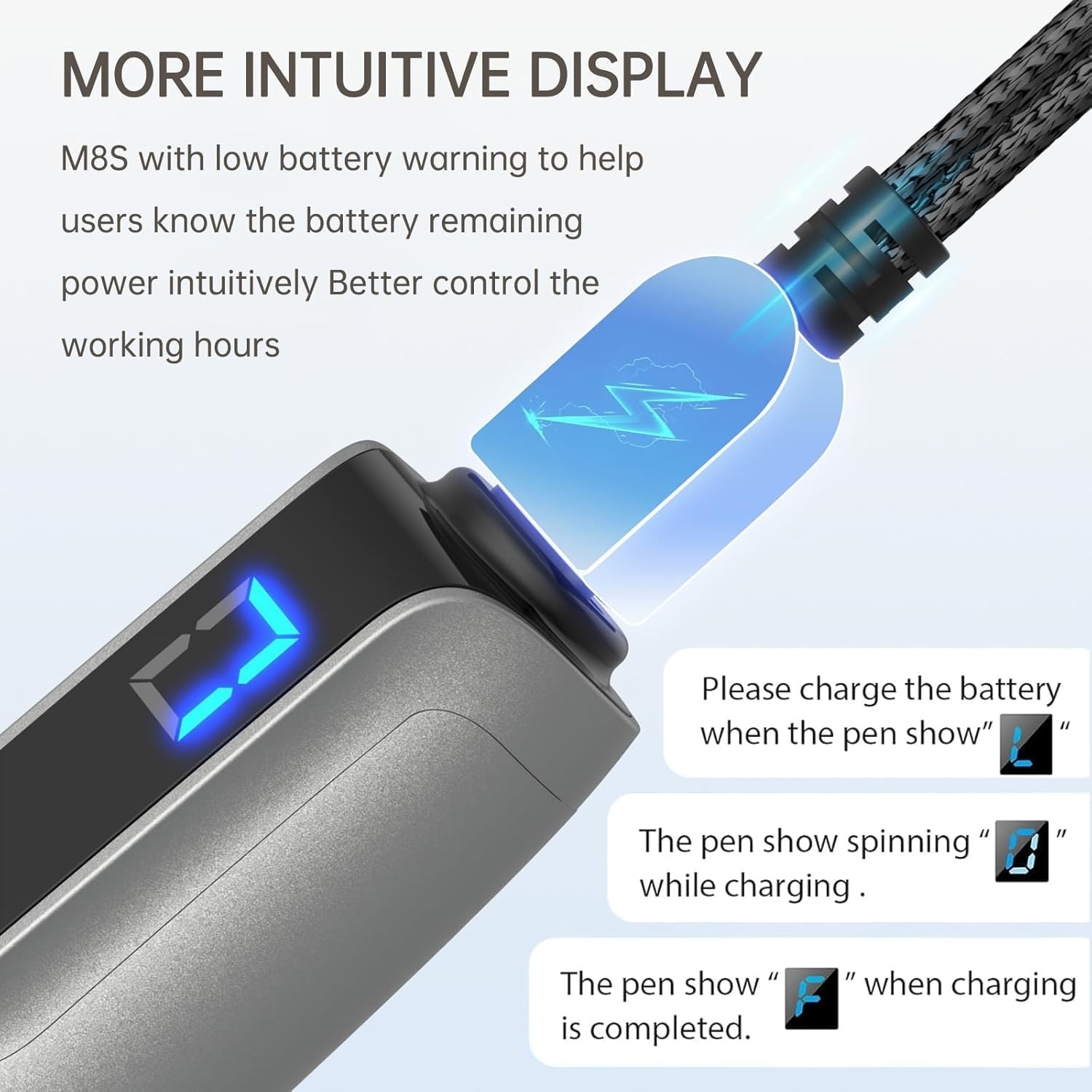 Dr. pen Ultima M8S Microneedling Pen - Professional Wireless Derma Pen with 9 Replacement Cartridges