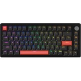 DrunkDeer A75 Rapid Trigger Magnetic Switch Gaming Keyboard 82 Keys PBT Keycap OEM Profile Double Shot USB Wired Compact 75% Layout, White