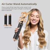 Pro Airstyler Hot Air Brush 6-in-1 Hair Styling Set