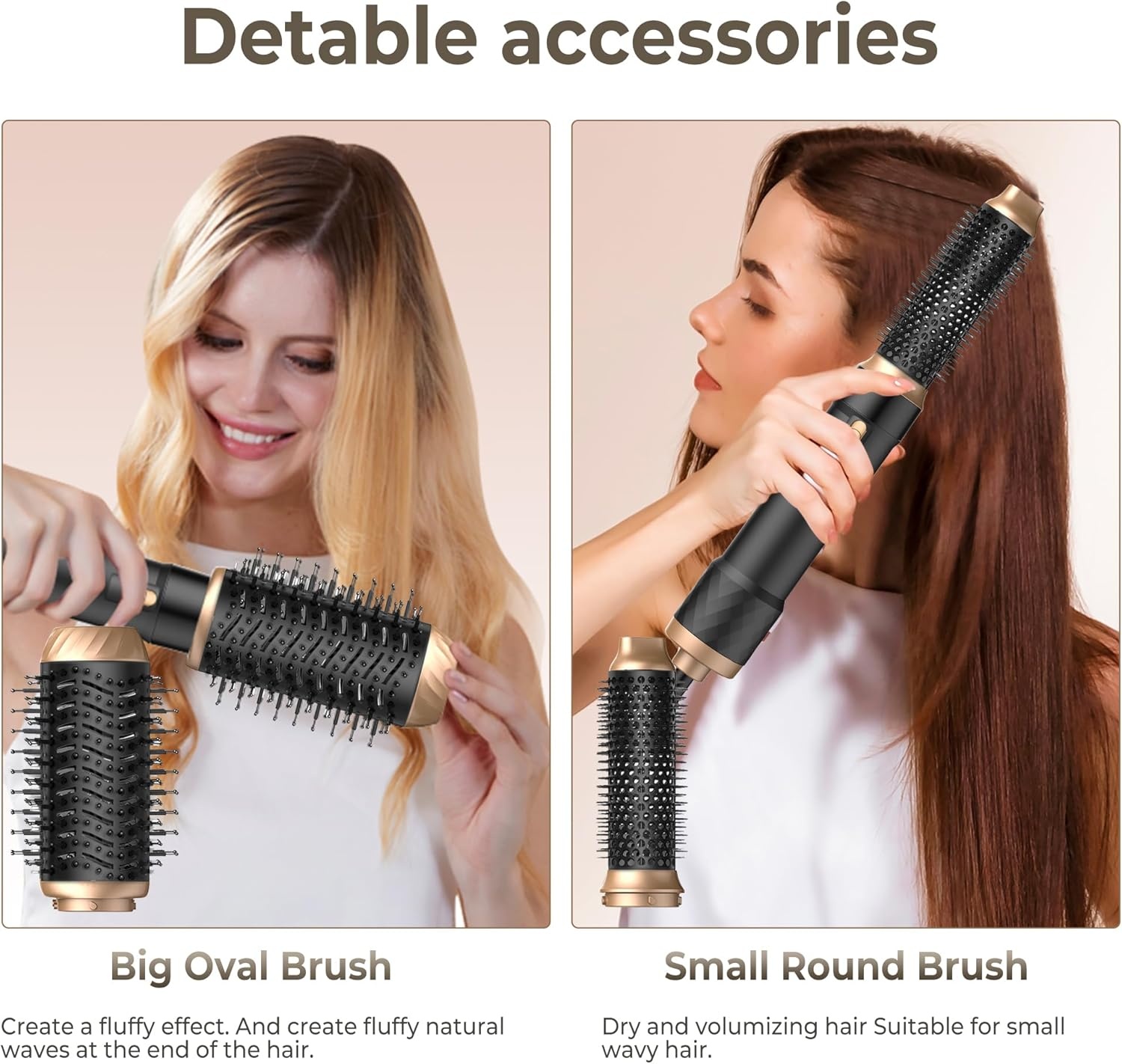 Pro Airstyler Hot Air Brush 6-in-1 Hair Styling Set