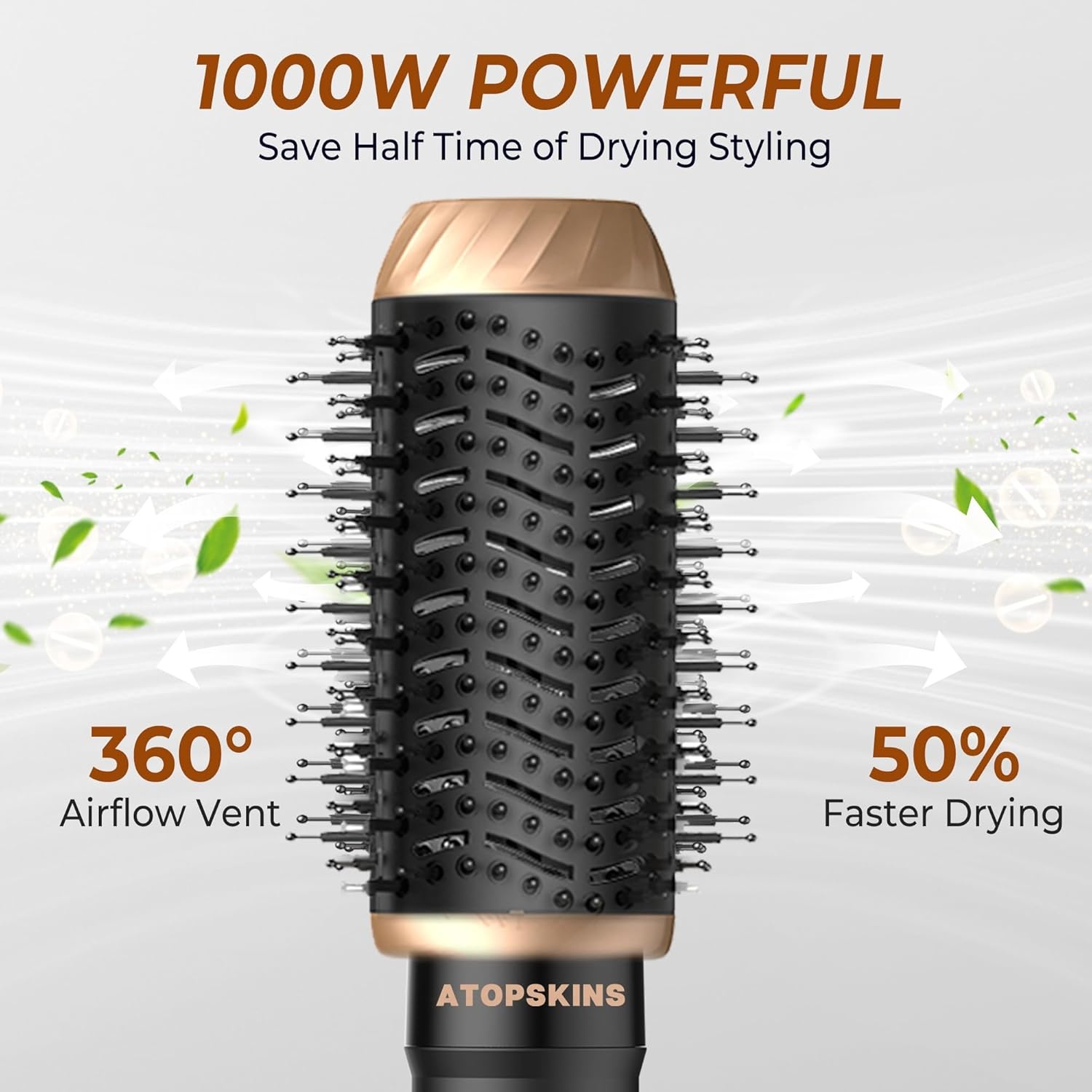 Pro Airstyler Hot Air Brush 6-in-1 Hair Styling Set