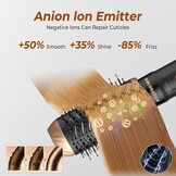Pro Airstyler Hot Air Brush 6-in-1 Hair Styling Set