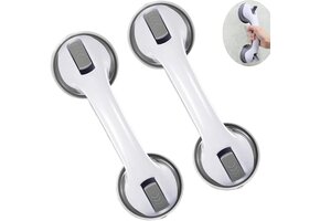 Set van 2 Douchesteunen met Zuignap (30cm) - 30% Korting