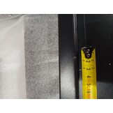 vidaXL Dressoir industrieel 105x35x62 cm metaal en glas zwart