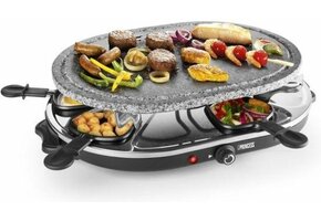 Princess Oval Steengrill & Raclette Party - 8p - 53% Korting!