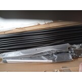 vidaXL Kamerscherm 5 panelen, zwart - 55% Korting!