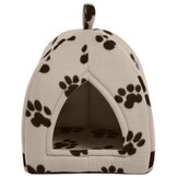 vidaXL Kattenmand Maat L Beige - 30% Korting!