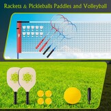 30% Korting: Multifunctioneel Badminton & Volleybal Net Set