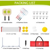 30% Korting: Multifunctioneel Badminton & Volleybal Net Set