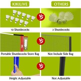 30% Korting: Multifunctioneel Badminton & Volleybal Net Set