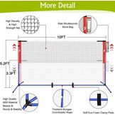 30% Korting: Multifunctioneel Badminton & Volleybal Net Set