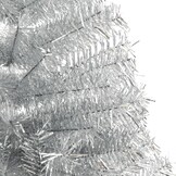 vidaXL Halve Kerstboom 210cm Zilver - 76% Korting!