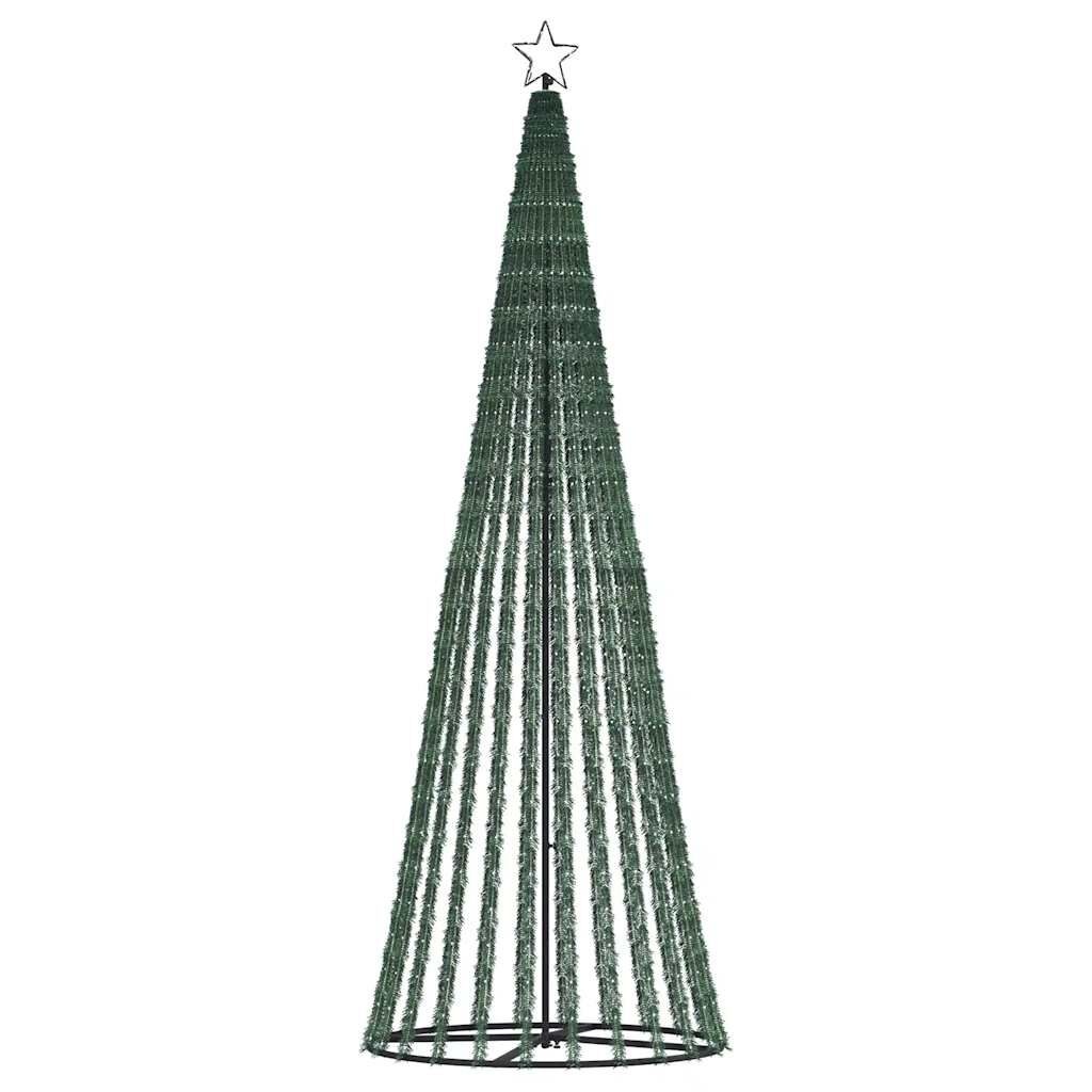 vidaXL LED-kerstboom 247 cm - 60% KORTING - Kleurrijk