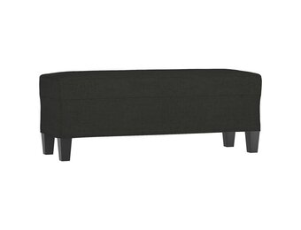 vidaXL Bankje 100cm Zwart (35% Korting!)