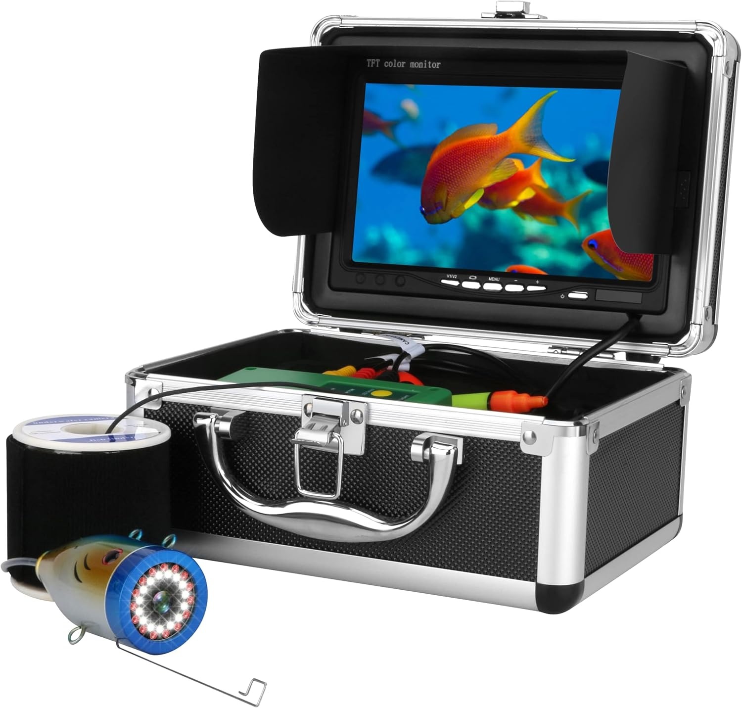 Viscamera Onderwater met 7" Monitor & 30% Korting