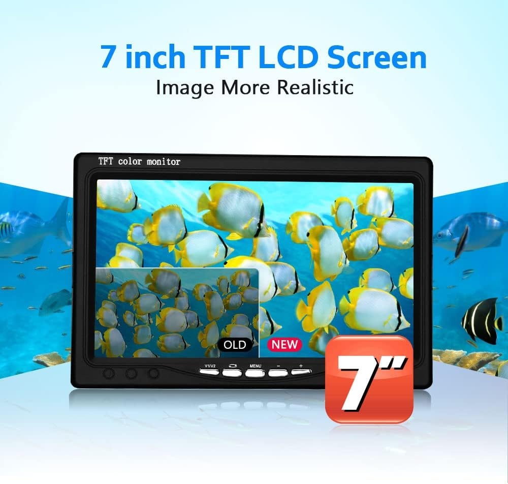 Viscamera Onderwater met 7" Monitor & 30% Korting