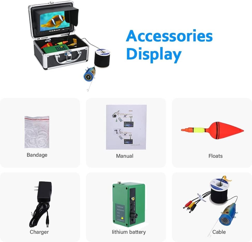 Viscamera Onderwater met 7" Monitor & 30% Korting