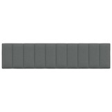 vidaXL Hoofdbordkussen 200cm Donkergrijs - 35% Korting!