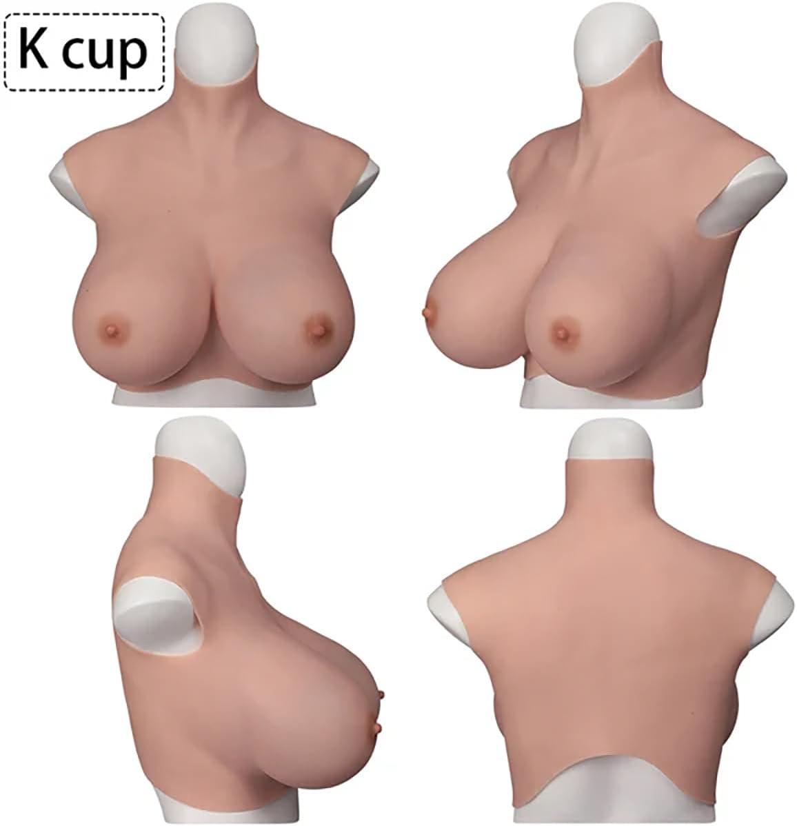 Forme de Poitrine Silicone B-G Cup - 30% Korting