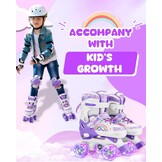 Verstelbare Kinder Skates met Lichtgevende Wielen - 30% Korting!