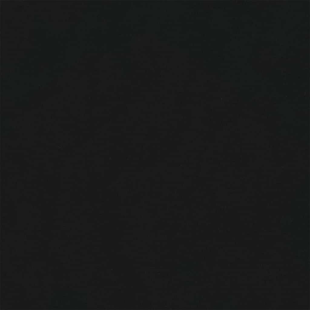 vidaXL Fauteuil - Fluweel Zwart (60 cm zitting) - 60% Korting!