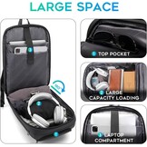 BANGE Zakelijke Laptop Rugzak (15,6") - Waterbestendig met USB - 30% Korting