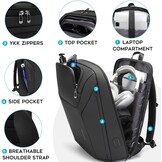 BANGE Zakelijke Laptop Rugzak (15,6") - Waterbestendig met USB - 30% Korting