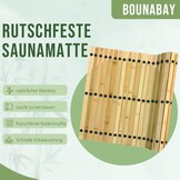 Houten Badkamermat Bamboe 100x50cm - 30% Korting