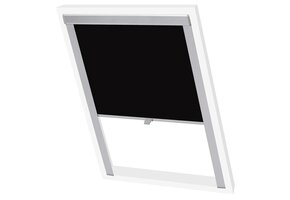 vidaXL Rolgordijn Verduisterend CK04 - Zwart | Nu 41% Korting!