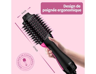 4-in-1 Haarstyler & Föhn: Snel & Pluisvrij Haar (43% Korting!)