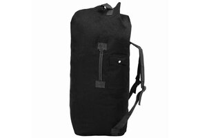 VidaXL Plunjezak Legerstijl 85L Zwart - 35% Korting!