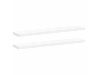 vidaXL Wandschappen Zwevend 2 Stuks (120cm) - 79% Korting