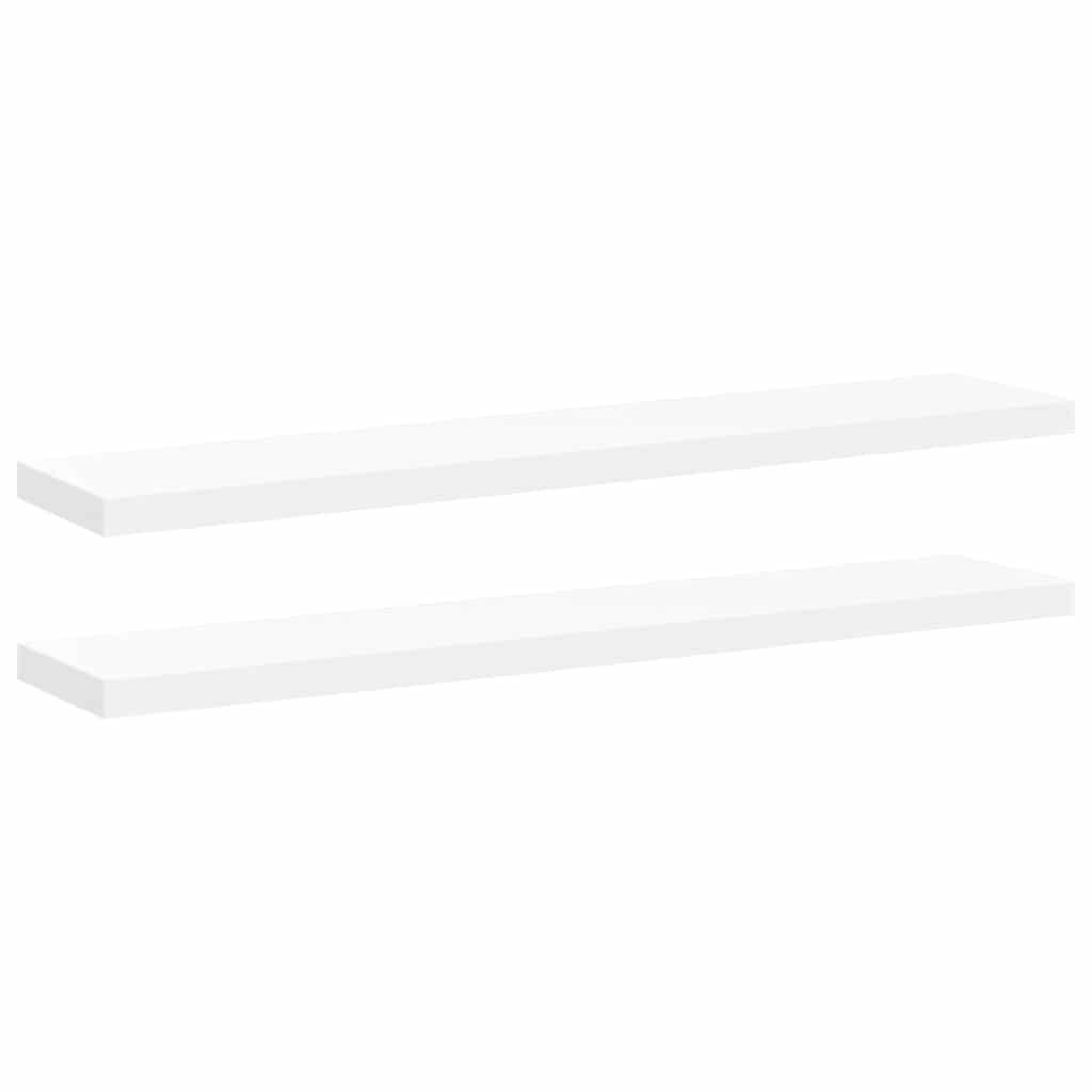 vidaXL Wandschappen Zwevend 2 Stuks (120cm) - 79% Korting